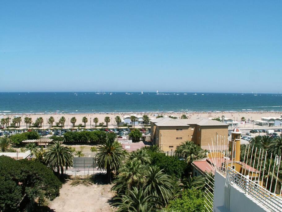 Playa Malvarrosa House Valencia Luaran gambar